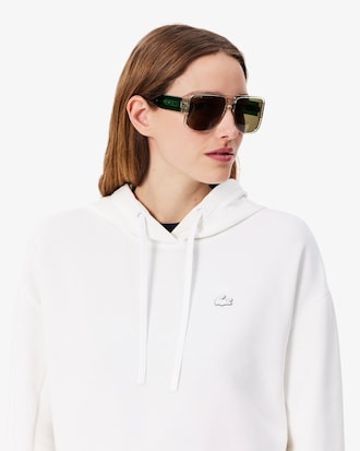 Sudadera Con Gorro De Algod&oacute;n Para Mujer