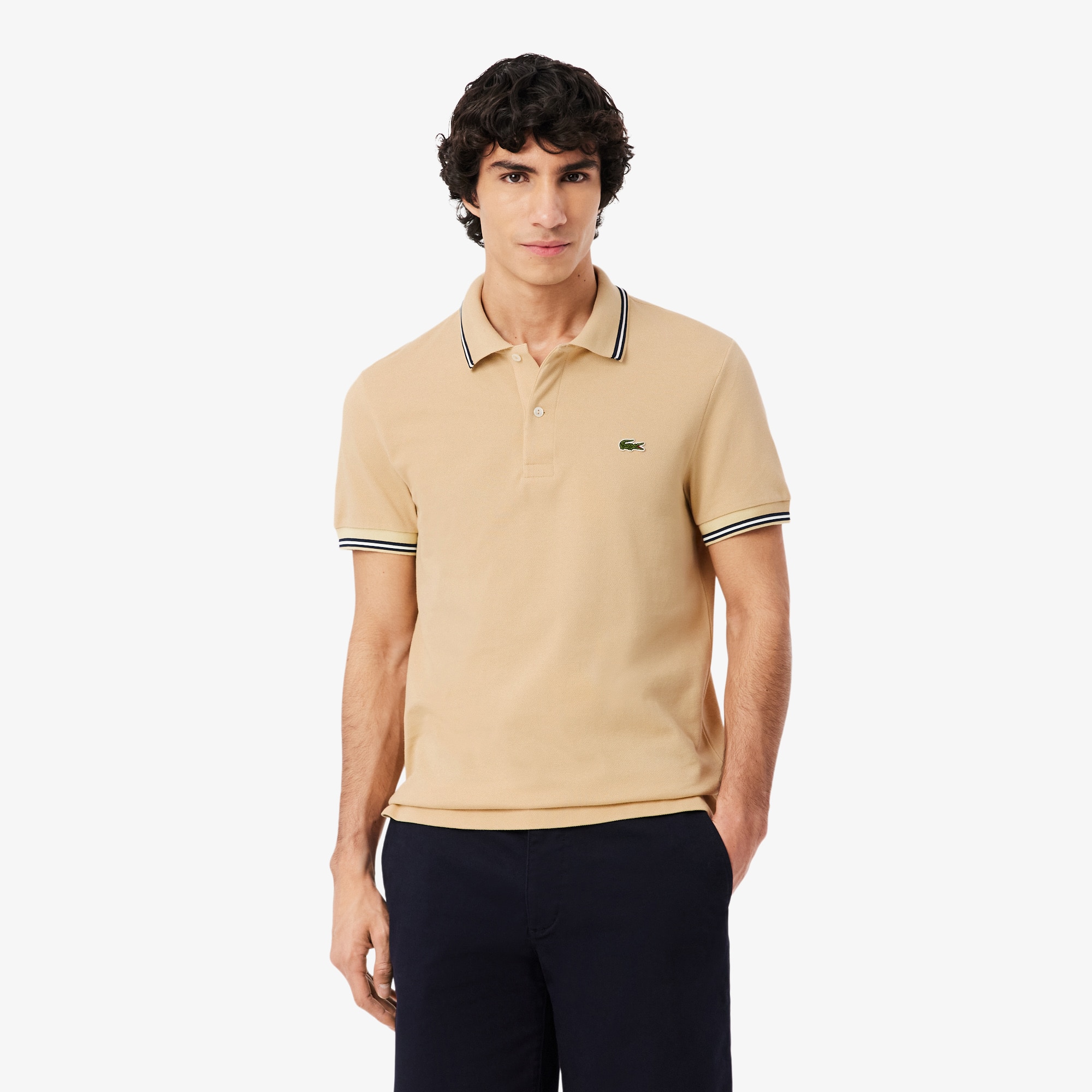 Lacoste Men's Regular Fit Trim Accent L.12.12 Polo