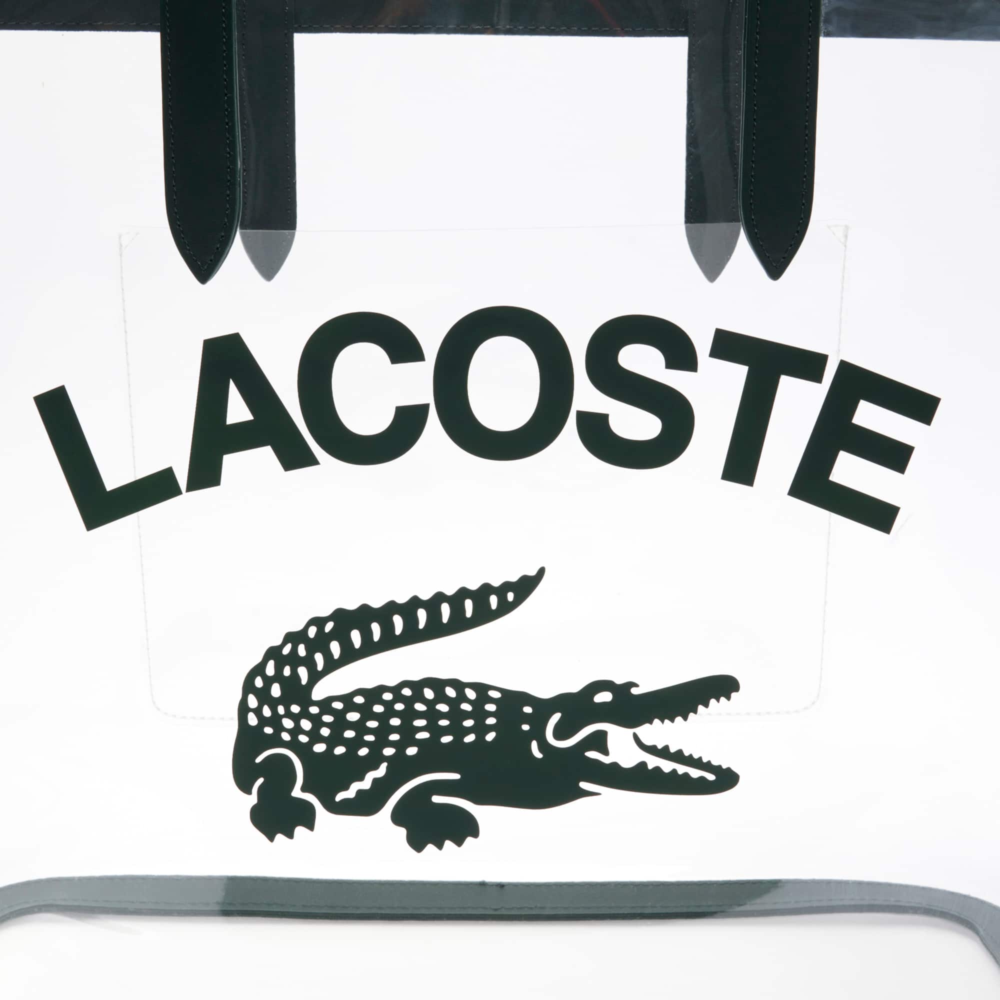 ☆韓国の人気☆【LACOSTE】☆Lacoste transparent tote ba.g☆ ☆韓国の人気☆【LACOSTE】☆Lacoste transparent tote ba.g