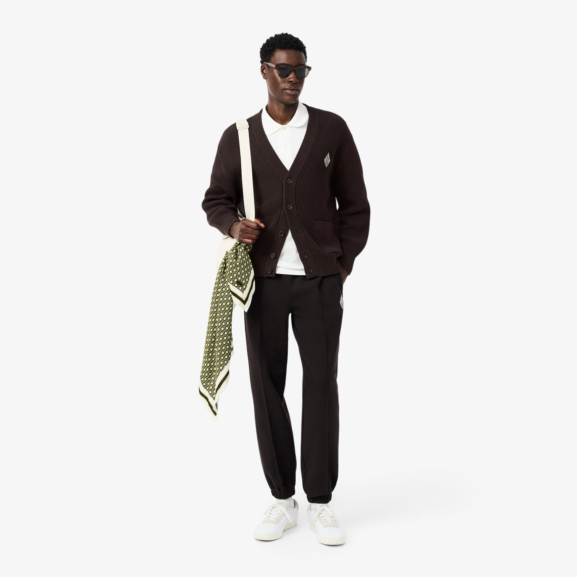 Relaxed Fit Ribbed Cotton Cardigan - Sweaters & Sweatshirts - New