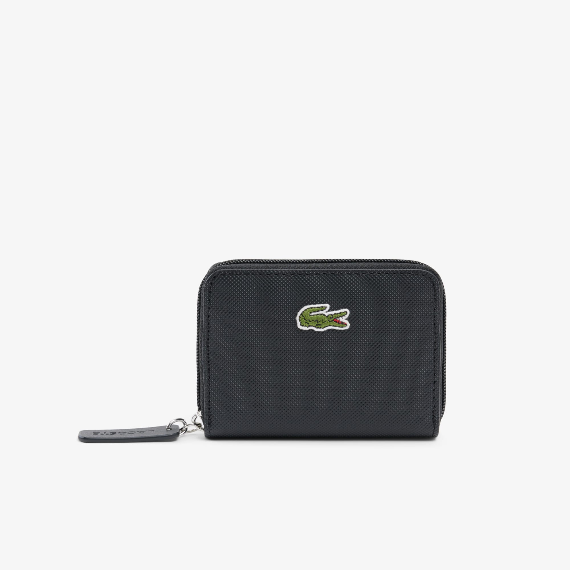 Lacoste Mini L.12.12 Concept Zipped Coin Purse - One Size In Black