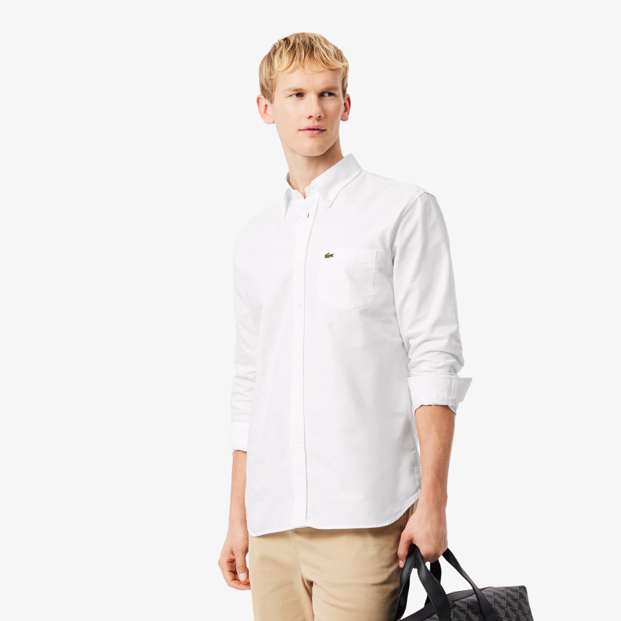 Lacoste Men's Regular Fit Oxford Shirt