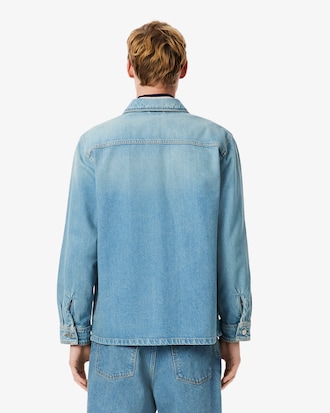Men's Heavy Cotton Denim Overshirt