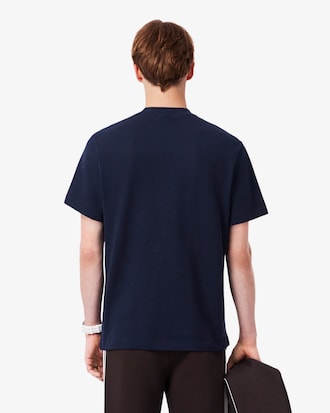 Playera Petit Piqué con cuello acanalado