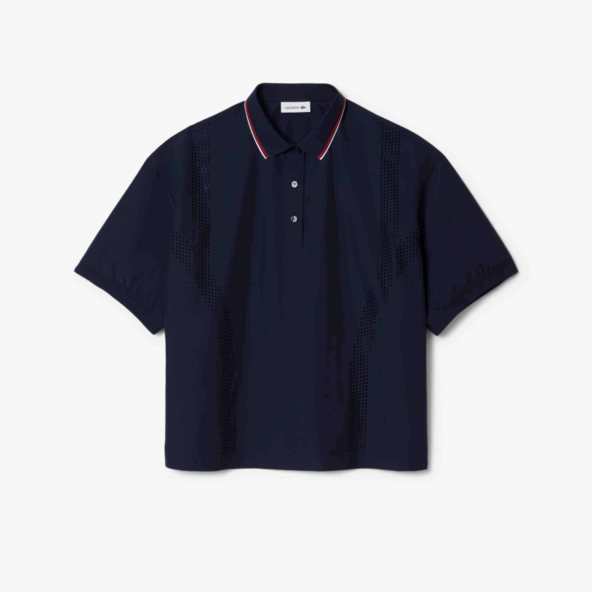 Women's Oversized Tech Fabric Polo - Recycled Materials - New In