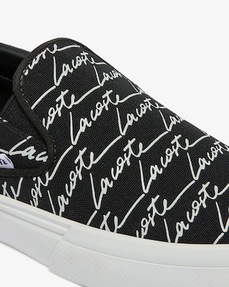 Women's Jump Serve Canvas Print Slip-On