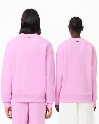 Unisex Loose Fit Fleece Sweatshirt