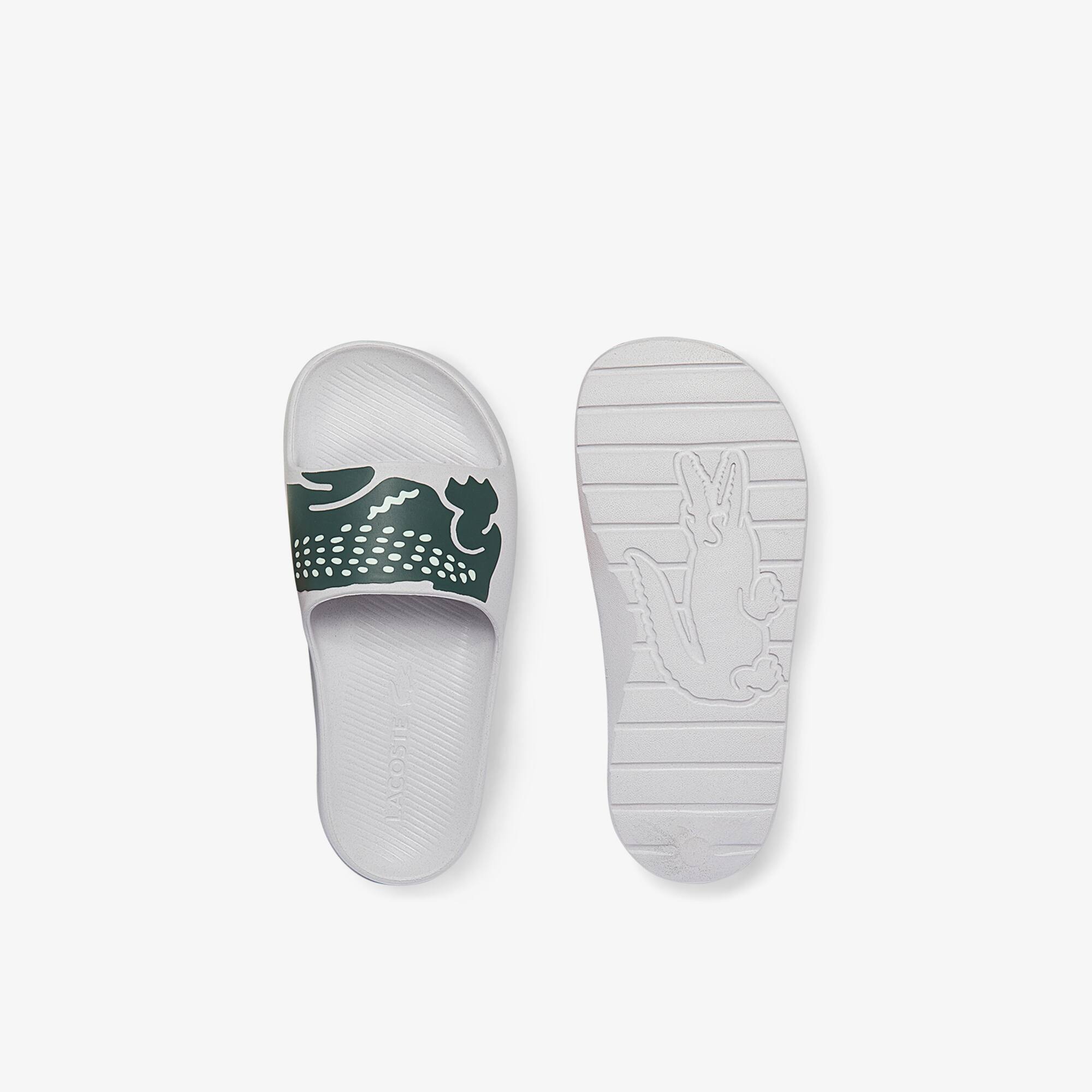 lacoste slides black