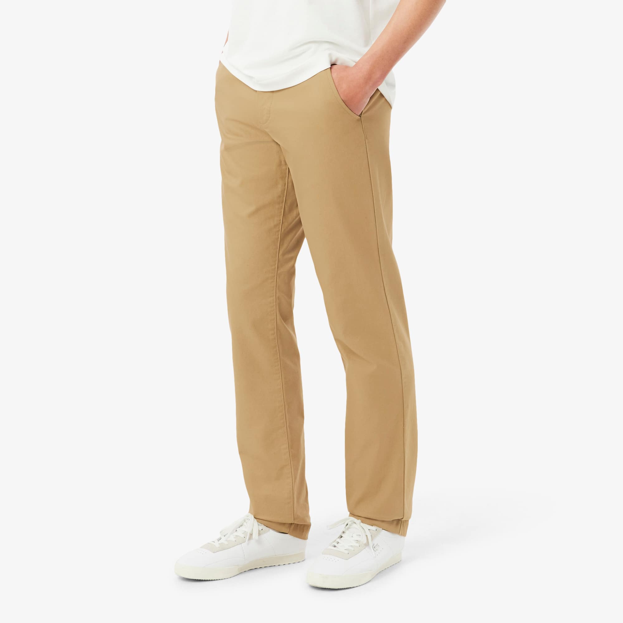 Men's Regular Fit Cotton Chino Pants - Pants & Sweatpants - New In