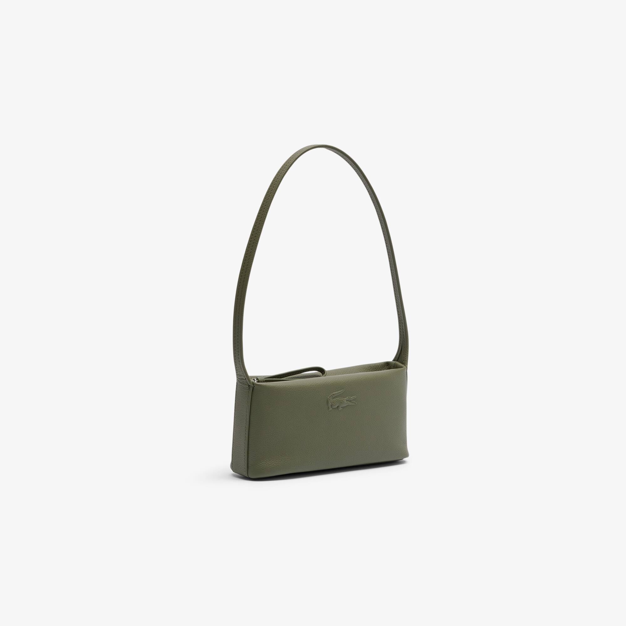 Women's Small City Court Grain Leather Hobo Bag - All