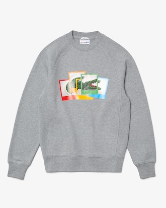 Unisex LIVE Polaroid Collaboration Loose Fit Sweatshirt