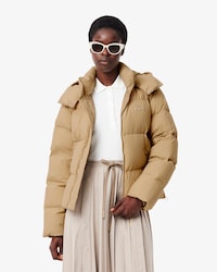 Women's Relaxed Fit Hooded Down Jacket