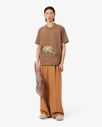 Runway Beaded Crocodile T-shirt