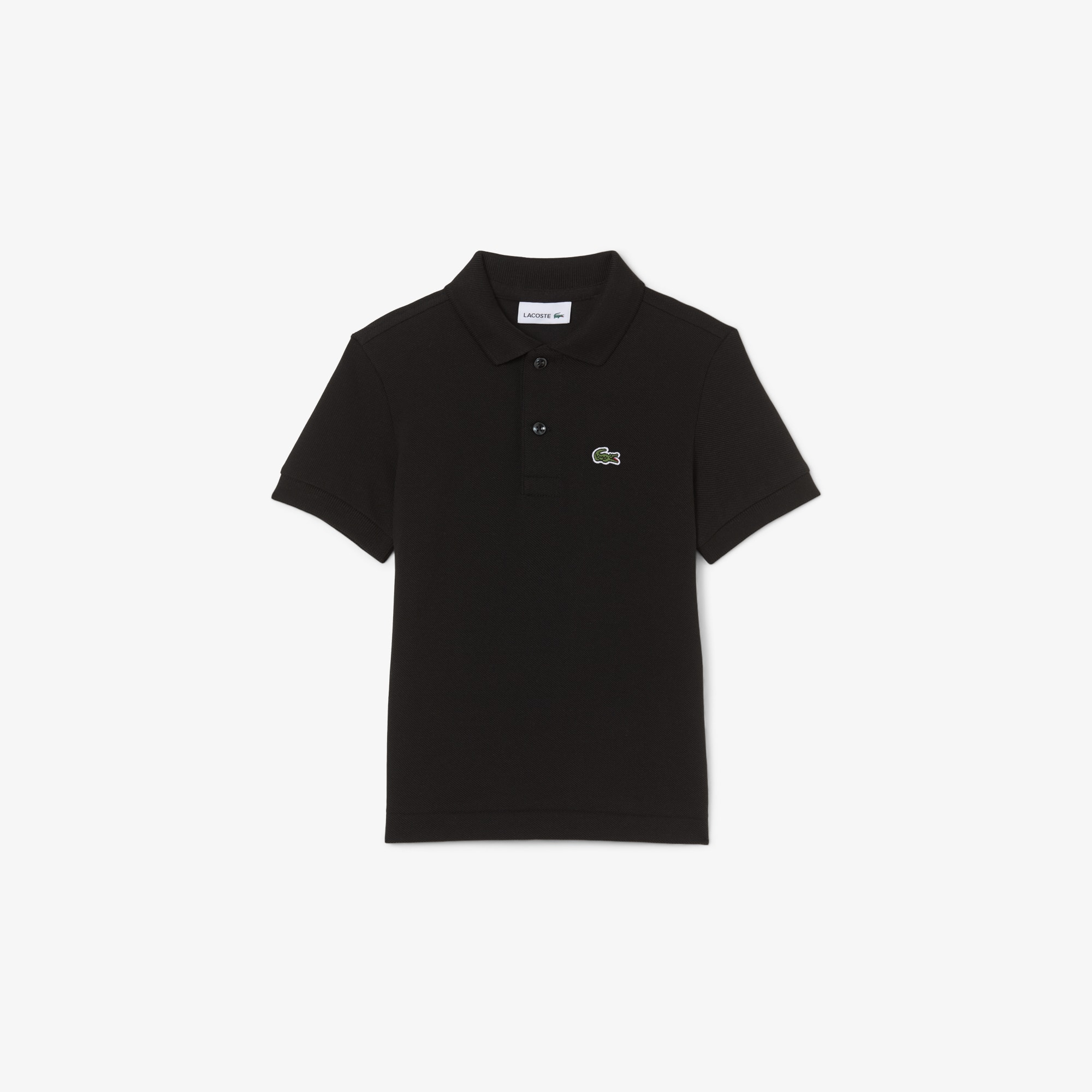 Lacoste Kids' Boys' Petit Piqué Polo - 5 Years In Black