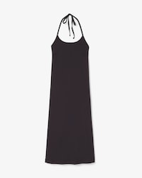 Robe longue &agrave; bretelles dos nu