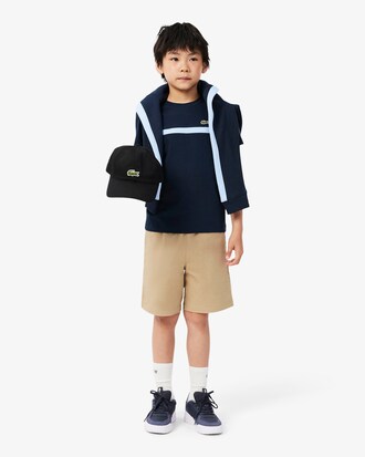 Cotton Color-Block T-shirt