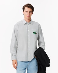 Men's Relaxed Fit Croc Badge Shirt