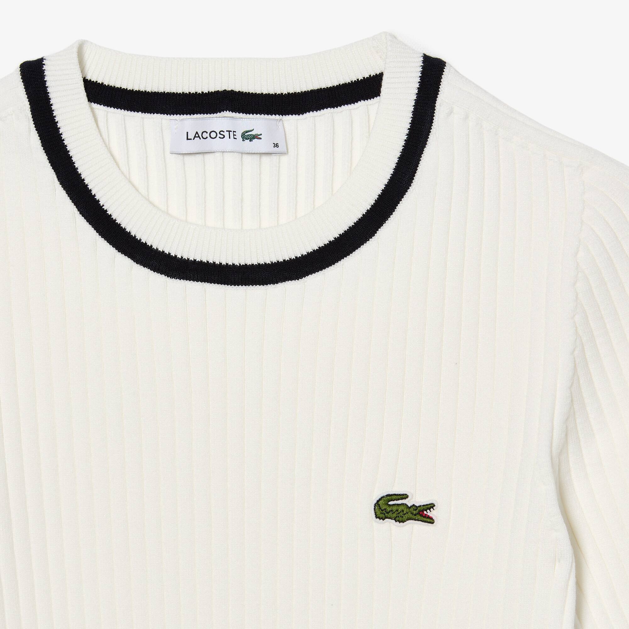Women's Seamless 3D Knit Ribbed Sweater - Sweaters
