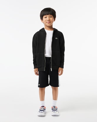 Kids' Color Stripe Cotton Shorts 