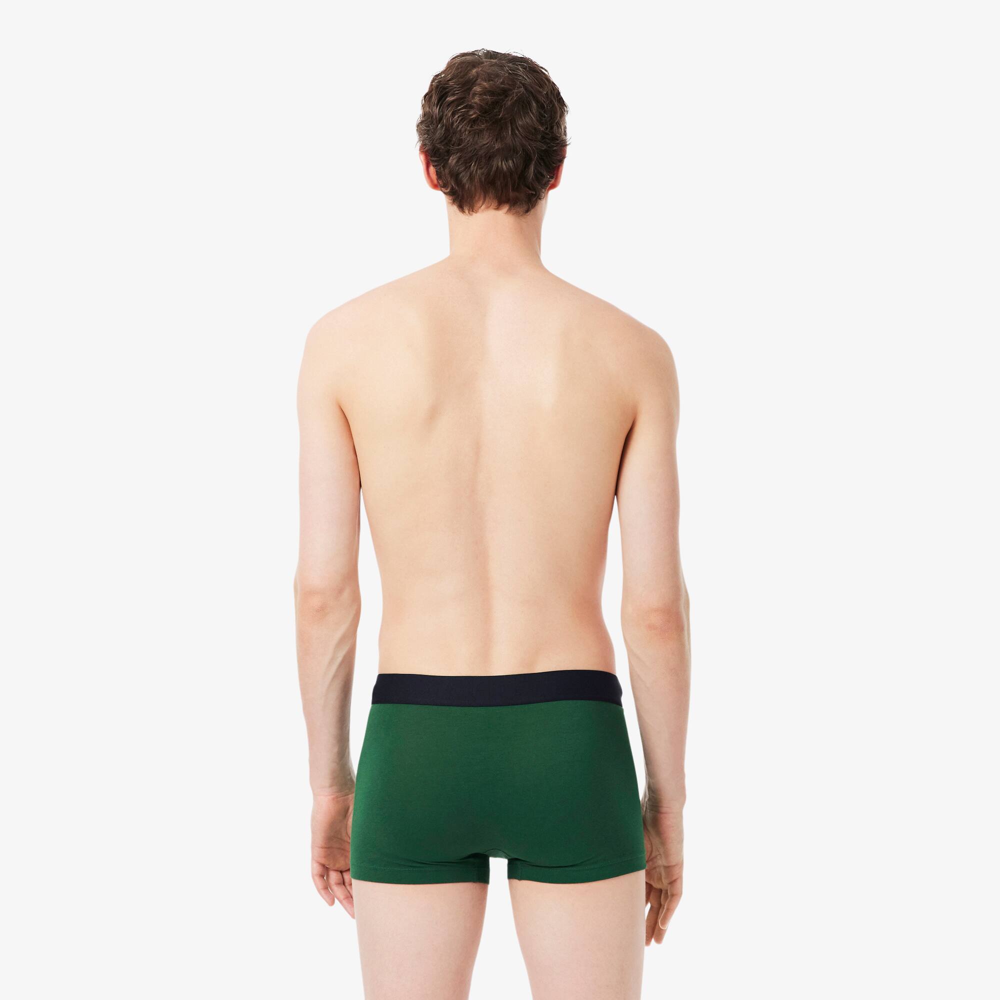 3-Pack Stretch Cotton Trunks