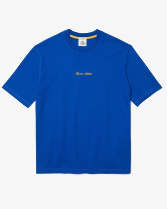 Unisex LIVE Relaxed Fit Embroidered Cotton T-shirt