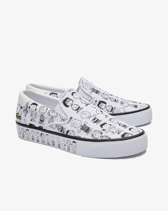 Women's Jump Serve Canvas Lacoste x Peanuts Slip on