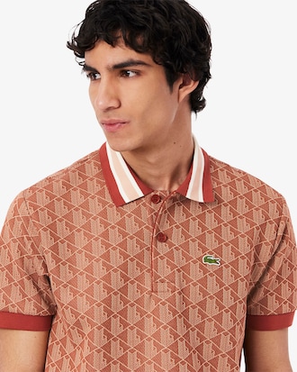 Men's Classic Fit Monogram Polo