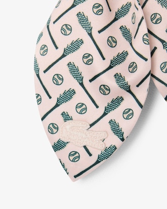 Printed Satin Scrunchie