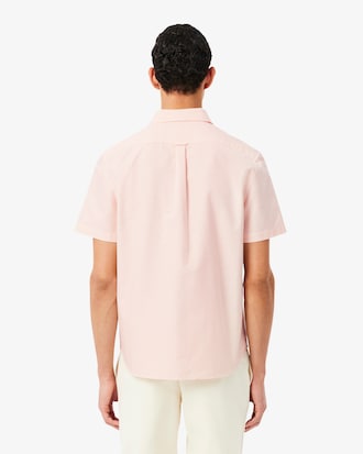 Men's Regular Fit Short Sleeve Oxford Shirt