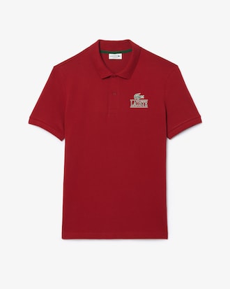 Unisex Regular Fit Stretch Mini Piqué Polo