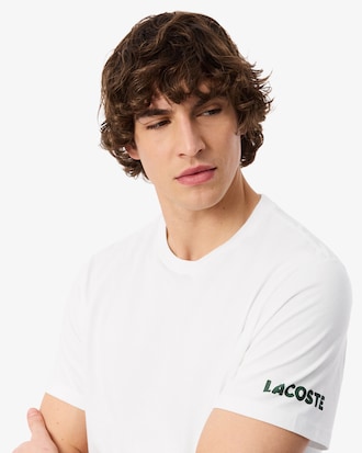 Playera interior de algod&oacute;n estampada