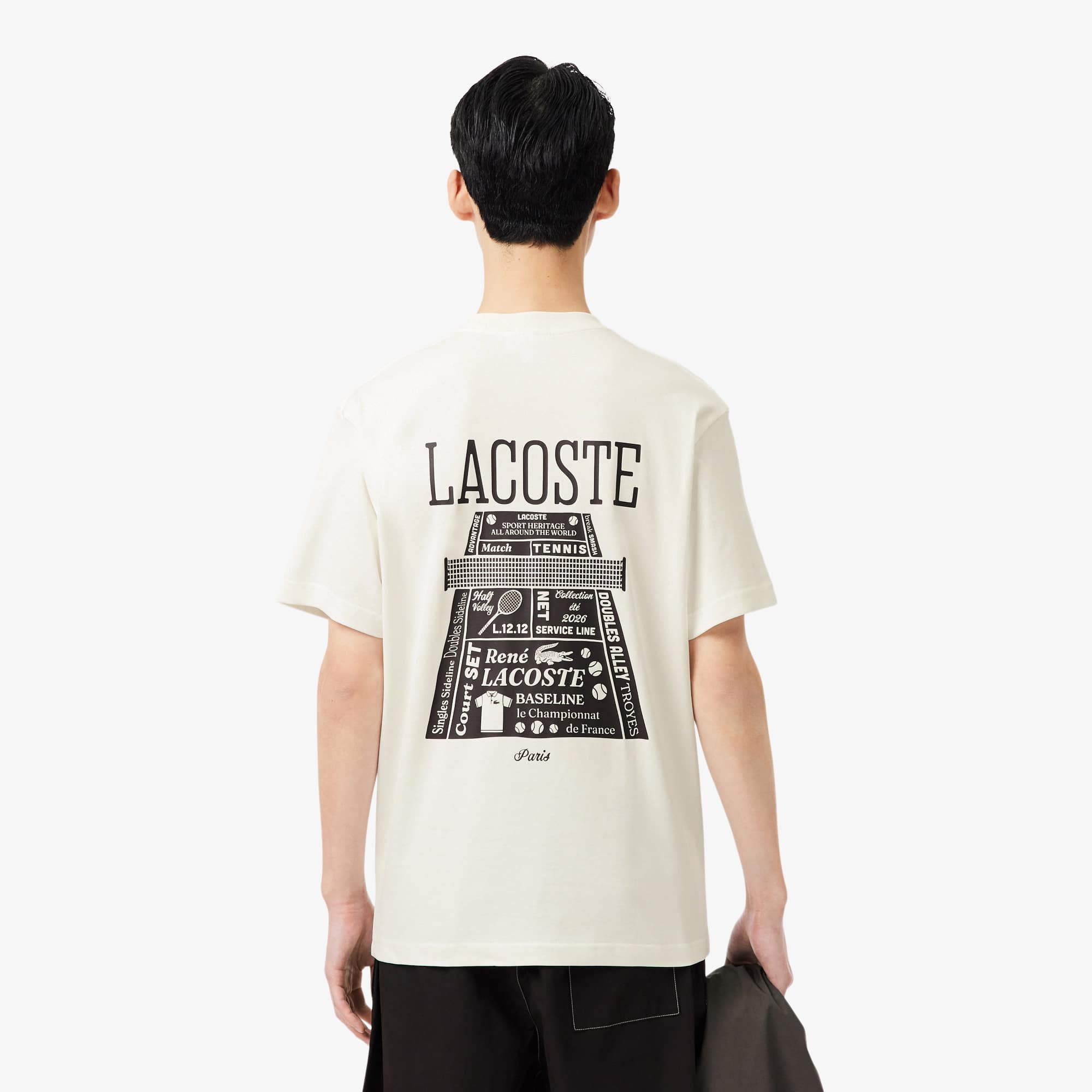 Printed Heavy Cotton T-Shirt - T-shirts - New In 2026 | Lacoste