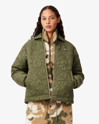 Women's Quilted Floral Jacket