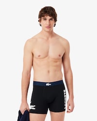 Paquete de 3 calzoncillos b&oacute;xer de algod&oacute;n para hombre