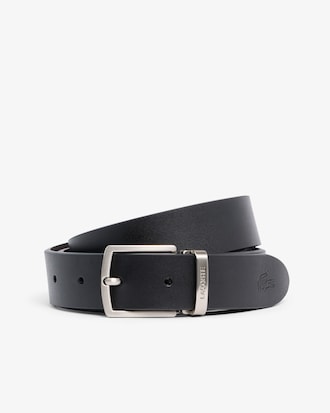 Smooth Leather Belt & Buckle Gift Set