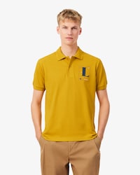 Classic Fit Printed Petit Piqu&eacute; Polo Shirt