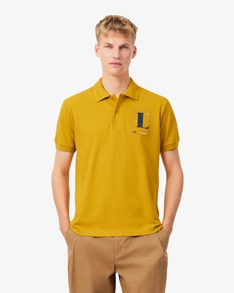 Classic Fit Printed Petit Piqu&eacute; Polo Shirt