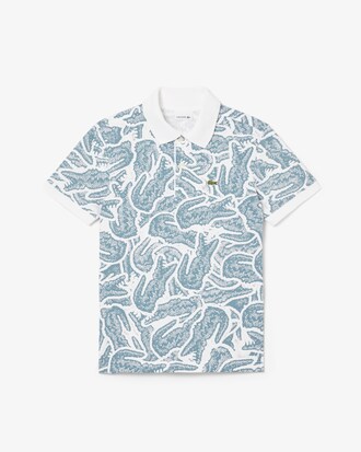 Kids' Petit Piqu&eacute; Print Polo