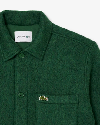 Men's Wool Blend Overshirt