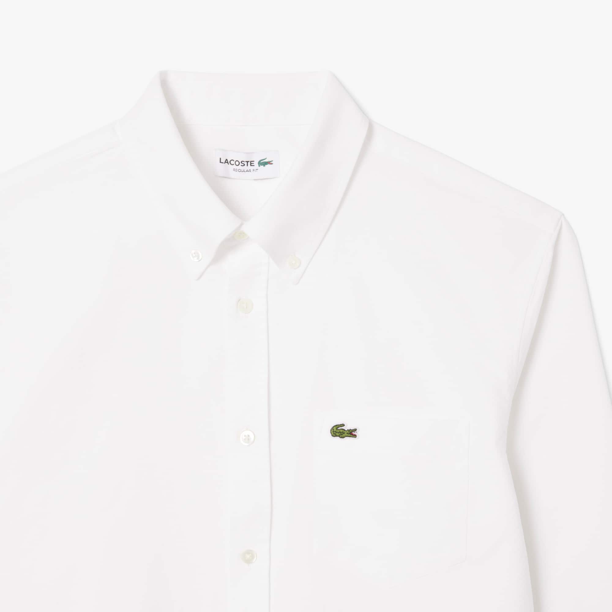 LACOSTE レギュラーフィット Da149 Men's Regular Fit Oxford Shirt - Button Down Shirts - New In