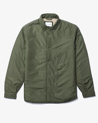 Men&rsquo;s Water-Resistant Quilted Overshirt