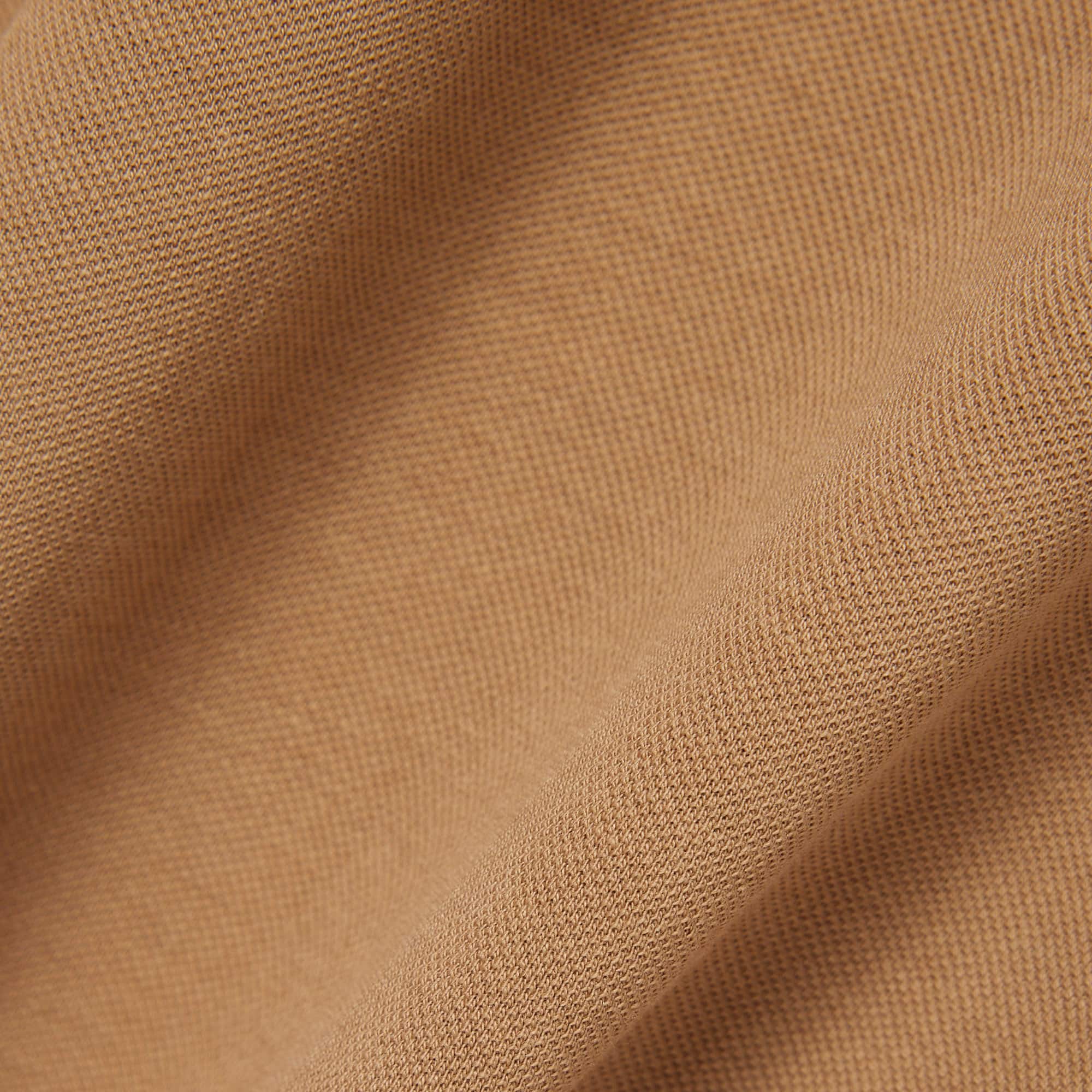 Fluid Scalloped Piqué Dress
