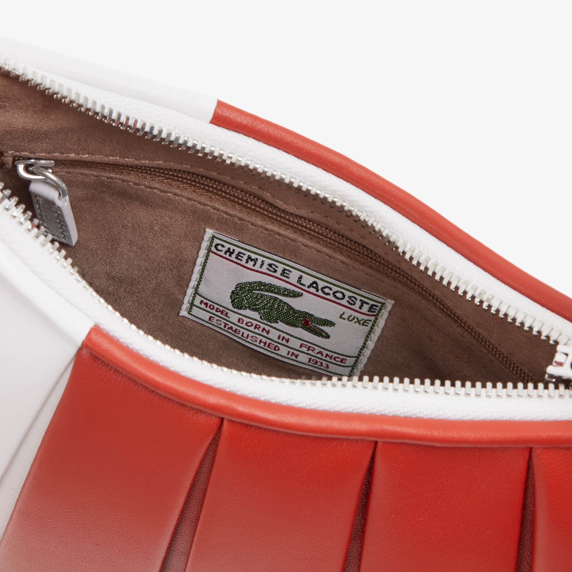 Runway Small Lenglen Two-Tone Leather Bag