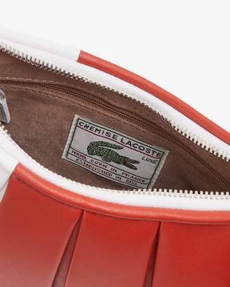 Runway Small Lenglen Two-Tone Leather Bag