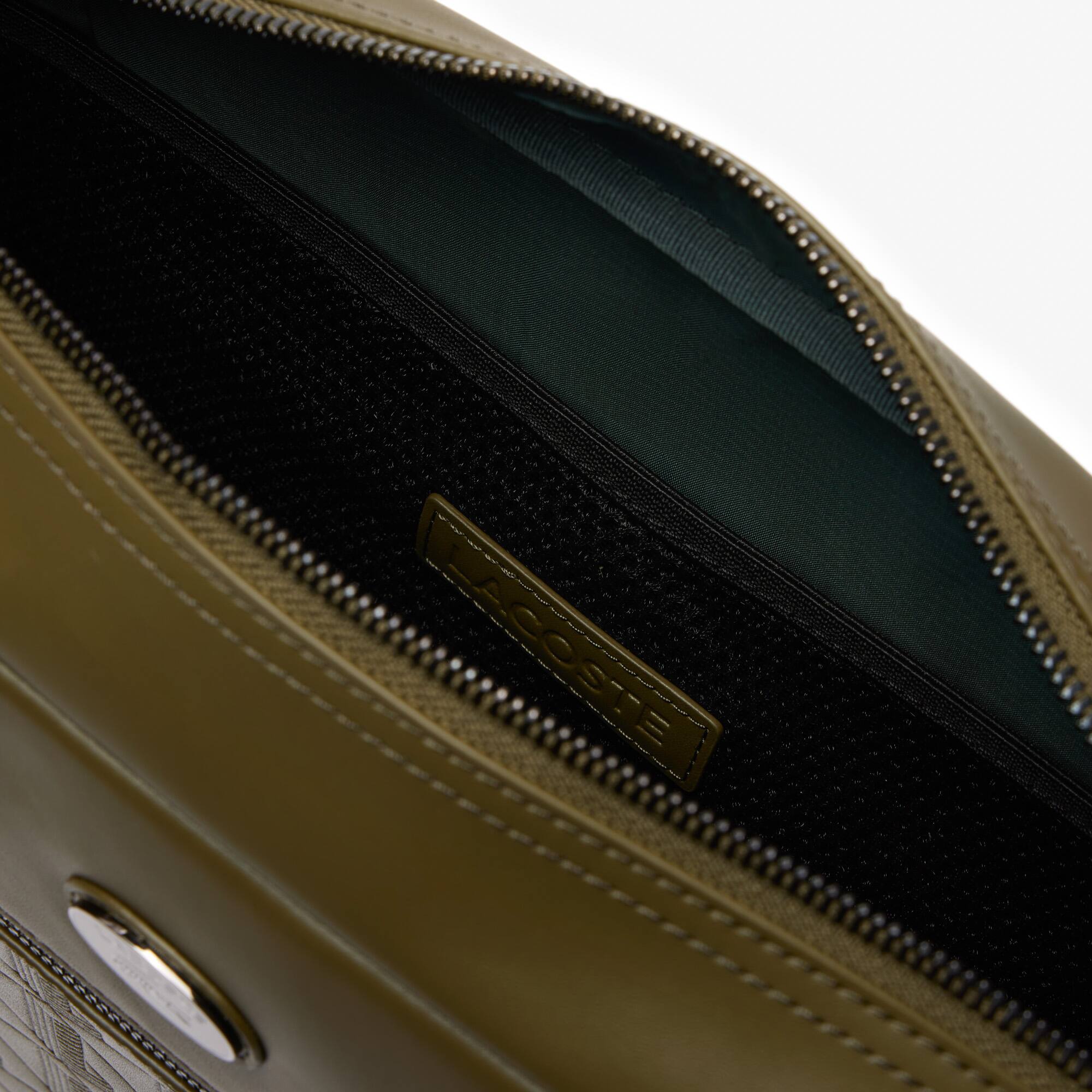 Monogram Leather Reporter Bag - Bags - New In 2026 | Lacoste