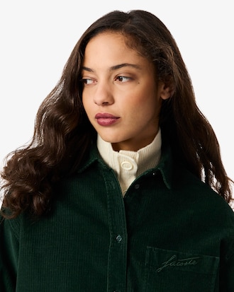 Women's Oversized Corduroy Overshirt