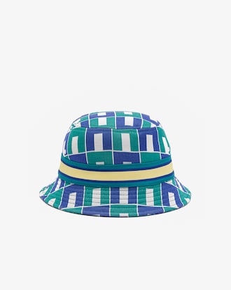 Sombrero de pescador con estampado de jacquard