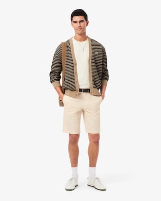 Shorts Chinos de Twill El&aacute;stico
