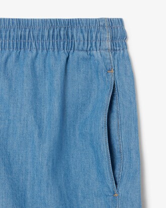 Short relaxed fit denim