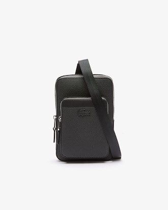 Men's Chantaco Piqu&eacute; Leather Bag